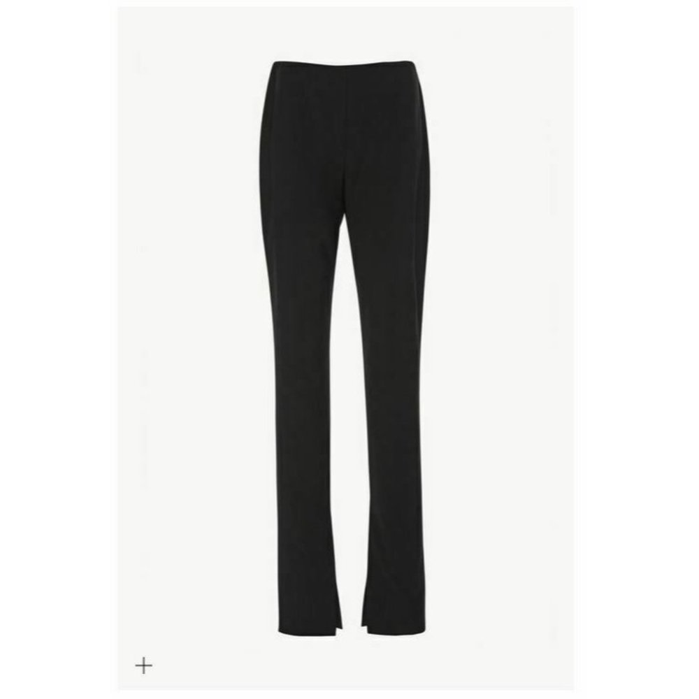 The Row Charlotta Wool Pants with Ankle Slits NWT Size Small